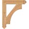 Ekena Millwork Westlake Arts & Crafts Smooth Bracket, Western Red Cedar, 3 1/2"W x 22"D x 26"H BKT04X22X26WTL03SWR - alternate 2